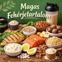 Magas fehérjetartalom