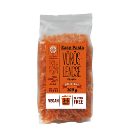Éden Prémium Easy Pasta – Vöröslencse tészta orsó 200 g  - Natur Reform