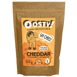Oosty Cheddar ízű növényi alap mix 332 g - Reform Nagyker