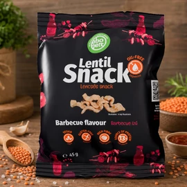 Abonett Lencsés Snack barbecue ízű 45 g – olajmentes