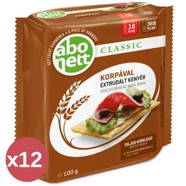 Abonett korpával extrudált kenyér kínáló 12×100 g - Reform Nagyker