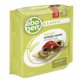 Abonett Rozsos Extrudált Kenyér 100 g - Reform Nagyker