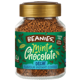 Beanies Csokoládé menta ízű koffeinmentes instant kávé 50 g - Reform Nagyker