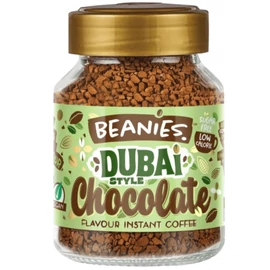 Beanies Dubai Chocolate instant kávé 50 g – csokoládés, pisztáciás, cukormentes, vegán kávé