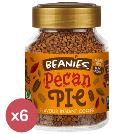 Beanies Pecan Pie instant kávé 6x50 g – 5+1 akciós csomag, cukormentes, vegán kávé