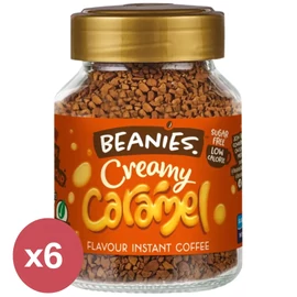 Beanies Krémes–karamella ízesítésű instant kávé 5+1 csomag (6x50 g)