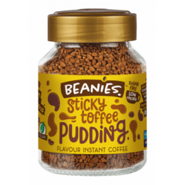 Beanies Karamellás angol puding ízű instant kávé 50 g - Reform Nagyker