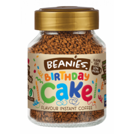 Beanies &quot;Birthday Cake&quot; ízű instant kávé 50 g - Reform Nagyker