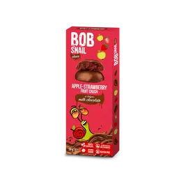 Bob Snail Gyümölcs snack tejcsokoládé alma-eper 30 g  - Reform Nagyker
