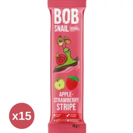 Bob Snail Gyümölcsszelet Alma-eper 15X14 g