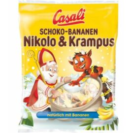 Casali Csoki banán Nikolo &amp; Krampus 85 g  - Reform Nagyker