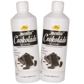M-GEL Mentes csokoládé ízű öntet édesítőszerrel DUO 2×500 g – gluténmentes, tejmentes, vegán desszert öntet