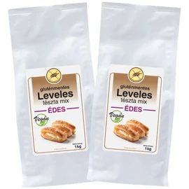 Gluténmentes Vegán Leveles tészta mix édes DUO 2X1 kg