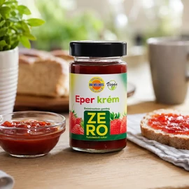 Dia-Wellness ZERO Eper krém 250 g cukormentes eper gyümölcskrém IR-barát vegán
