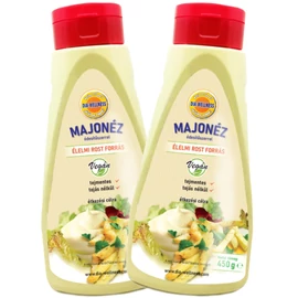 Dia-Wellness vegán majonéz DUO 2×450 g – tojásmentes tejmentes csökkentett zsírtartalmú vegán majonéz csomag