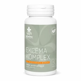 WTN Ekcéma komplex 30 kapszula bőrtámogatás növényi kivonatok vitaminok Wise Tree Naturals