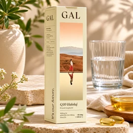 GAL Q10 Halolaj DUO 2×250 ml omega-3 Q10-koenzim természetes triglicerid forma DUO csomag
