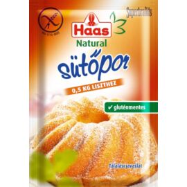 Haas Natural sütőpor 12 g  - Reform Nagyker
