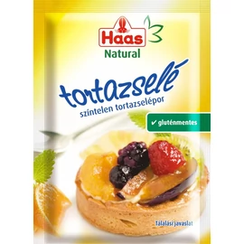 Haas Natural színtelen tortazselé 11 g