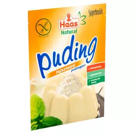 Haas Natural tejszínízű pudingpor 40 g  - Reform Nagyker