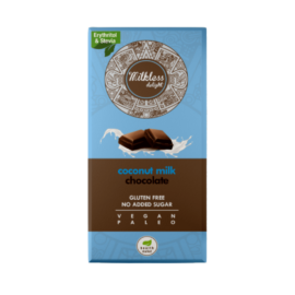 Health Market Milkless Delight Kókusztejes csokoládé édesítőszerekkel 80 g - Reform Nagyker
