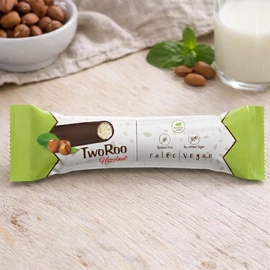 Health Market TwoRoo mogyorós rúd étcsokoládé bevonattal, 30x30 g kínáló csomag, egyenként csomagolt szeletek