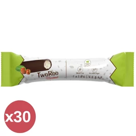 Health Market TwoRoo mogyorós rúd étcsokoládé bevonattal, 30x30 g kínáló csomag, egyenként csomagolt szeletek