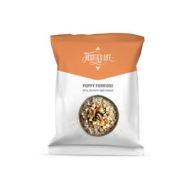 Hester’s Life poppy porridge - almás mákos zabkása 50 g - Reform Nagyker