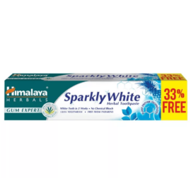 Himalaya Sparkly White fogfehérítő gyógynövényes fogkrém 75+25ml – Reform Nagyker