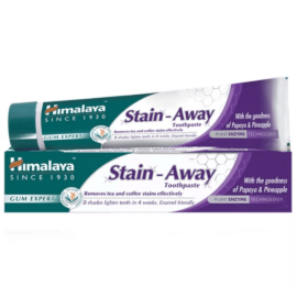 Himalaya Stain Away folteltávolító és fogfehérítő gyógynövényes fogkrém 75 ml – Reform Nagyker