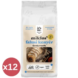 It’s us MIKLOS' falusi kenyér gluténmentes lisztkeverék kínáló 12×500 g