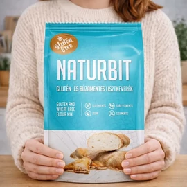 NATURBIT Glutén- és búzamentes lisztkeverék DUO 2×1000 g csomagolás