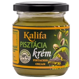 Kalifa Pisztácia krém 200 g üvegben – glutén- és tejmentes pisztáciás finomság