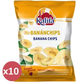 Kalifa banánchips csomag 10×150 g – Reform Nagyker
