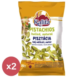 Kalifa hántolt pisztácia DUO 2×50 g tiszta formában