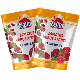 Kalifa zamatos vörös áfonya DUO 2×180 g – Reform Nagyker