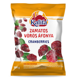 Kalifa Zamatos vörös áfonya 100 g - Reform Nagyker