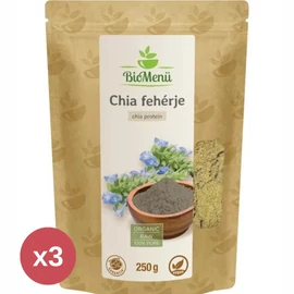 BioMenü BIO CHIA fehérje TRIO 3X250 g