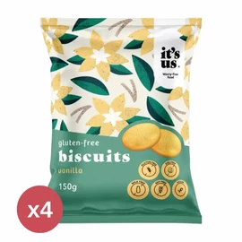 it's us Vaníliás omlós vegán keksz 150 g – Natur Reform