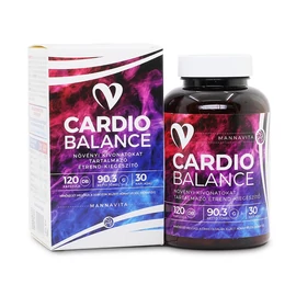 Mannavita Cardio Balance vérnyomás komplex DUO 2×120 kapszulás csomag