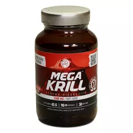 Mega Krill 1500 mg krill olaj + halolaj, 90 db - Reform Nagyker