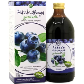 Mannavita 100%-os fekete áfonya gyümölcslé 2×500 ml-es csomag