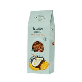 Mendula Kókuszos-banános-mangós granola 250 g – Reform Nagyker