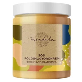 Mendula Földimogyorókrém sós mogyoródarabokkal 1000 g crunchy adalékanyagmentes vegán gluténmentes
