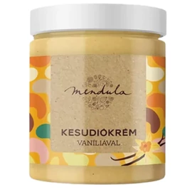 Mendula Kesudiókrém vaníliával 1000 g cukormentes adalékanyagmentes vegán gluténmentes magkrém