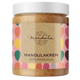 Mendula 100% Mandulavaj 1000 g adalékanyagmentes pálmaolajmentes vegán gluténmentes magkrém