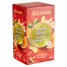 Milford Gyömbér-Citrom ízű gyógynövénytea 20 db filter 