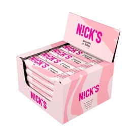 N!ck's Peanuts n’ Fudge mogyorós-karamellás szelet 15x40 g – gluténmentes, fehérjedús, cukormentes snack
