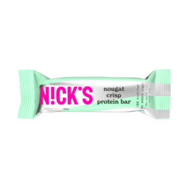 N!ck's Nougat crisp protein bar - Gluténmentes nugátkrémes proteinszelet 50 g