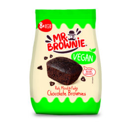 Mr. Brownie Vegan Brownie Belga Csoki darabokkal 200 g –Reform Nagyker